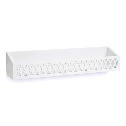 Cam Cam Harlequin Shelf - White White-OS  Hvid  One Size From Newborn Drenge, Piger