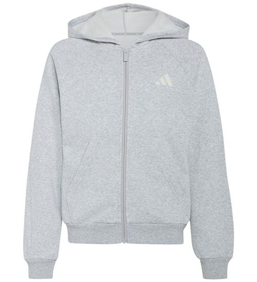 adidas Performance Cardigan - Lgrey/Owhite