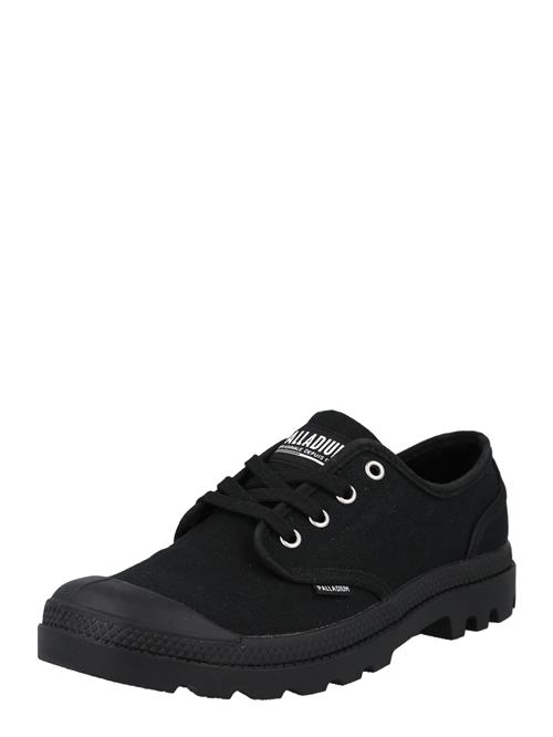 Palladium Snørestøvler 'Pampa Oxford'  sort / hvid