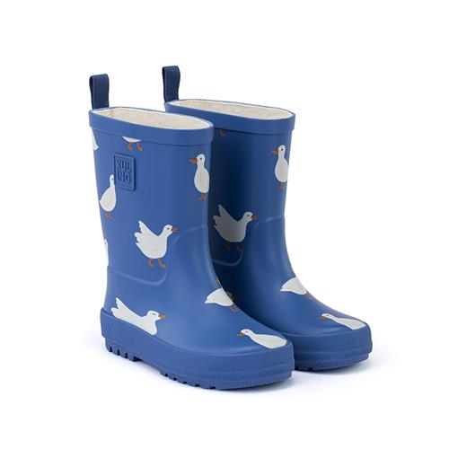 Kuling Viken Gummistøvler Nordic Blue Ducks  Nordic Blue Ducks-26 EU  Blå  26 EU  Drenge, Piger