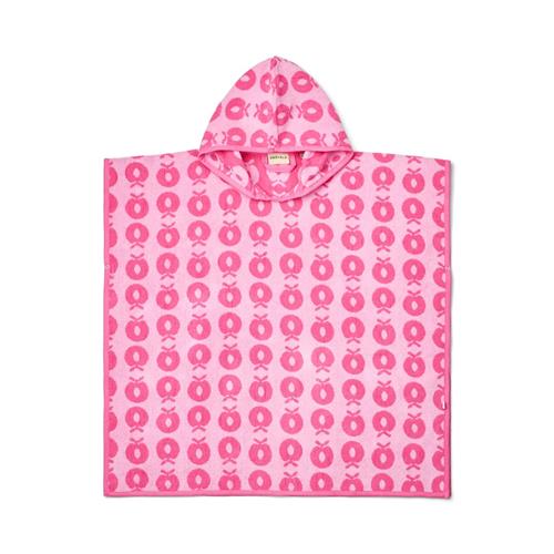 Småfolk Håndklæde-poncho Pink Lilac  Pink Lilac 3-5 Y  Lyserød  3-5 år  Piger