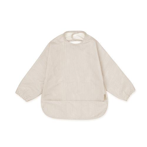 Cam Cam Hagesmæk Med Ærmer Classic Stripes Camel  Classic Stripes Camel-OS  Brun  One Size 1-2+ Years Drenge, Piger