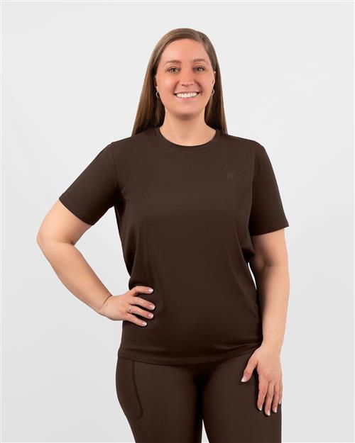 Bella Classic Mocha Brown Long T-Shirt