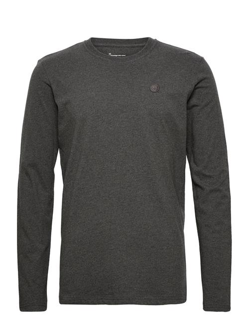 Knowledge Cotton Apparel | Viggo Badge Long Sleeve - Regenerat | S