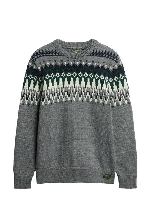 Superdry | Fairisle Knit Crew Jumper | XXXL