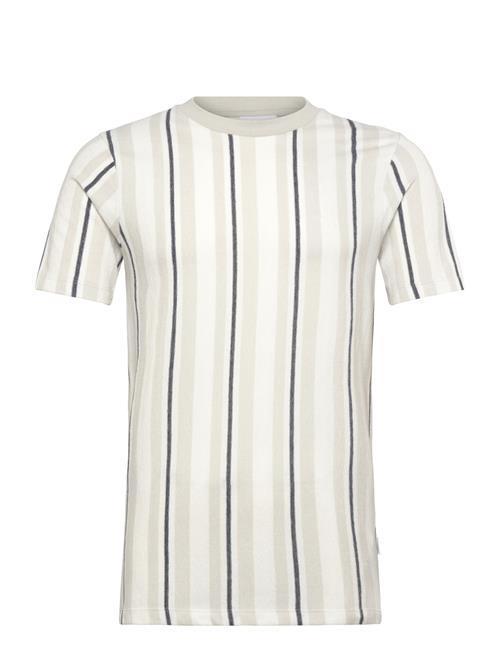 Lindbergh | Towel Striped O-Neck Tee S/S | XL