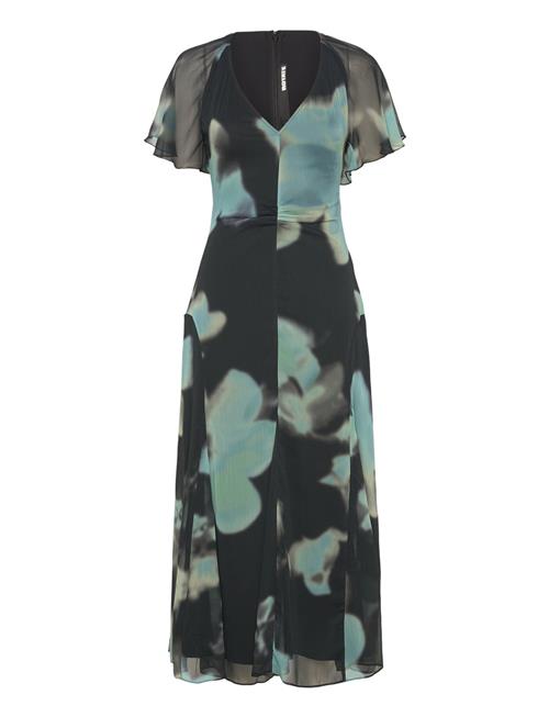 ROTATE | Chiffon Flowy Maxi Dress | 34 x 135