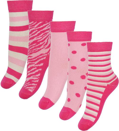 Minymo Strømper - 5-pak - Rosa