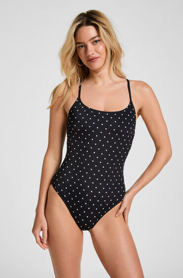 Hunkemöller Badedragt Bordolino Sort
