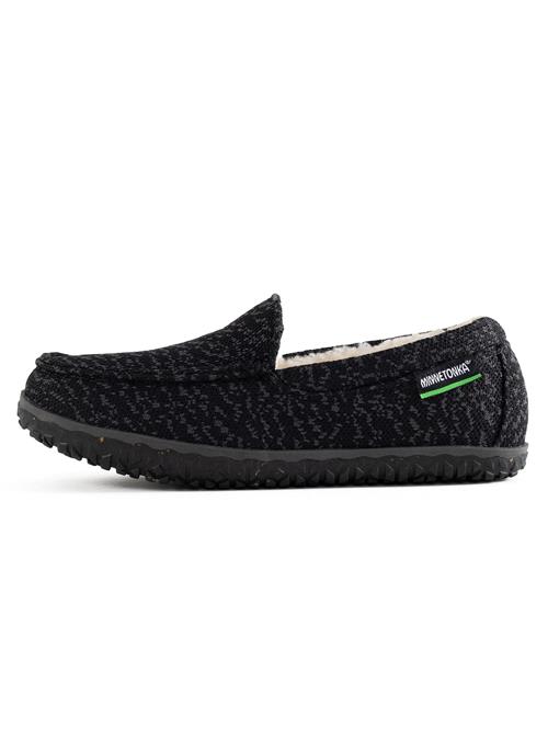 Minnetonka Slipper  grå / sort