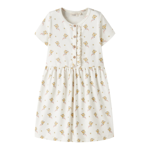 LIL ATELIER Kjole Gayo Coconut Milk Flower