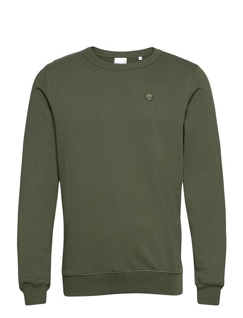 Knowledge Cotton Apparel | Erik Basic Badge Sweat - Gots/Vegan | XS