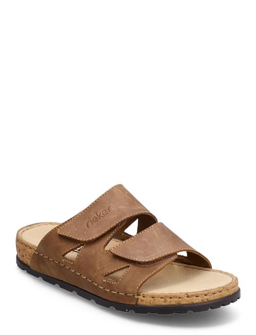 Rieker | Rieker Mens Sandals 25691-25 Brown | 41