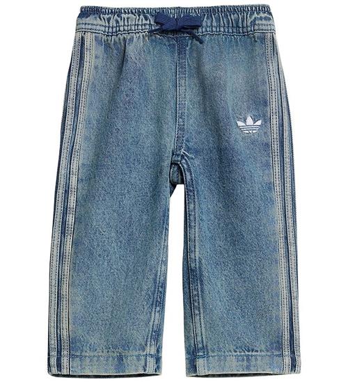 adidas Originals Bukser - Firebird Denim - Worblu