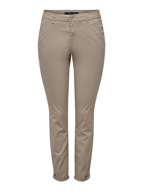ONLY Lærredsbukser 'ONLPARIS'  beige