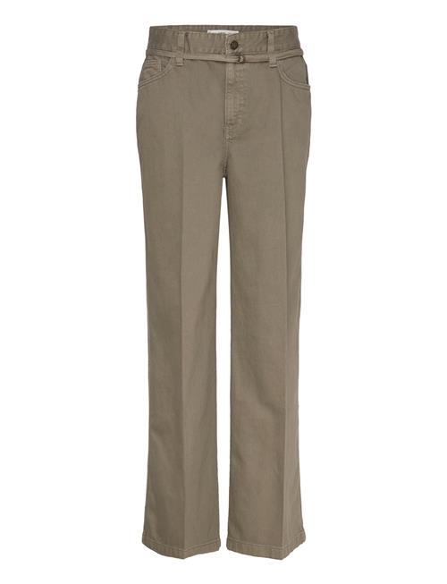 Mango | Wide Leg Jeans With Belt Detail | 36