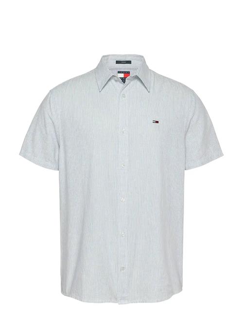 Tommy Jeans | Tjm Reg Linen Blend Stp Ss Shirt | S