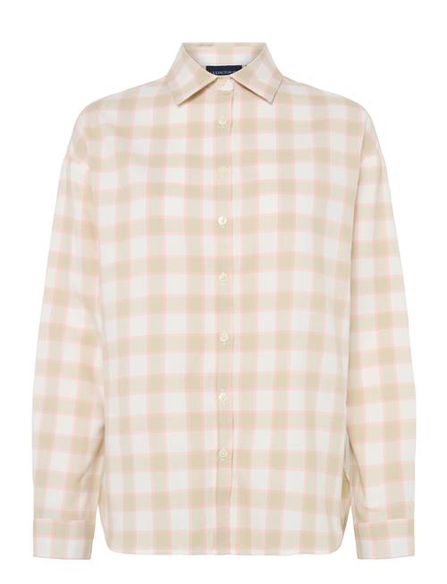 Lexington Clothing | Oversized Organic Cotton Check Flannel Shirt | M