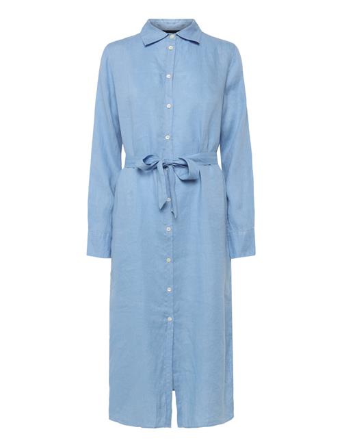Lexington Clothing | Long Linen Shirt Dress | L
