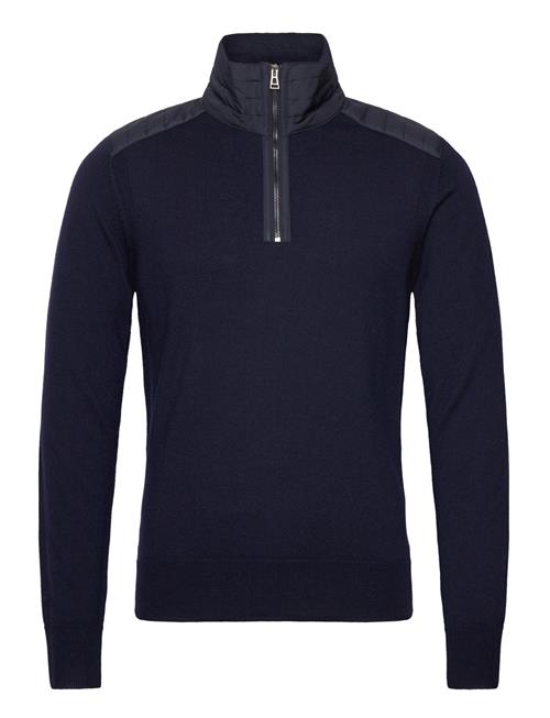 Belstaff | Kilmington Quarter Zip Jumper Dark Ink | M