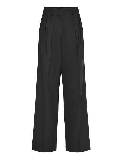Mango | Wide Leg Wool-Blend Suit Trousers | 42