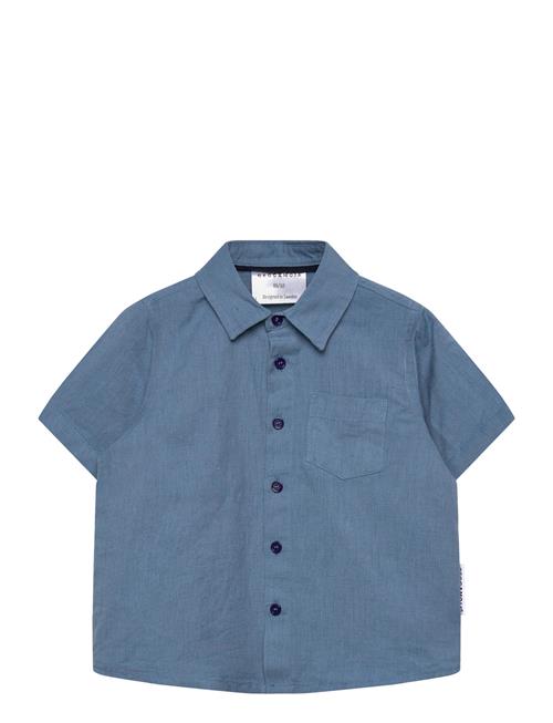 Geggamoja | Linen Shirt Mint | 134/140