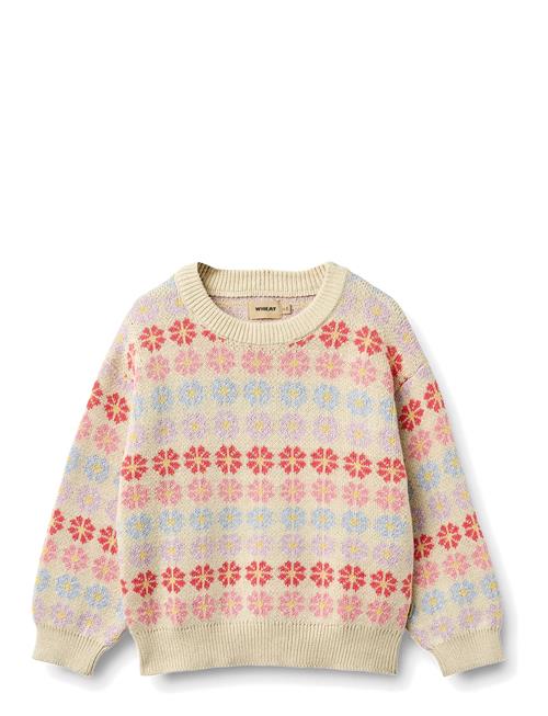 Wheat | Jacquard Pullover Harlow | 116