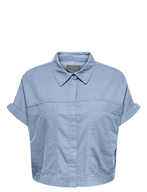 ONLY Carmakoma | Carcaro S/S Linen Bl Boxy Shirt | 48