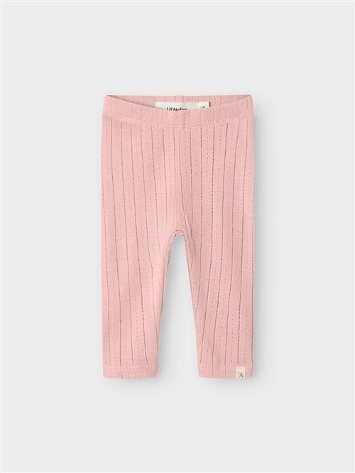 Lil’ Atelier Leggings Misty Rose  Misty Rose 86 cm  Lyserød  86 cm  Piger