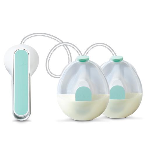 Elvie Wave Pumpe Dobbelt White  White One Size  Hvid  One Size  Drenge, Piger