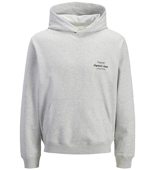 Jack & Jones Hættetrøje - JorNorrebro - White Melange/AW26