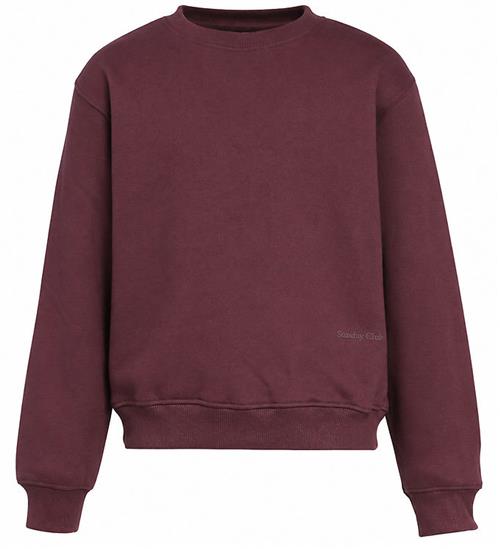 Hound Sweatshirt - HdSofia - Burgundy m Print