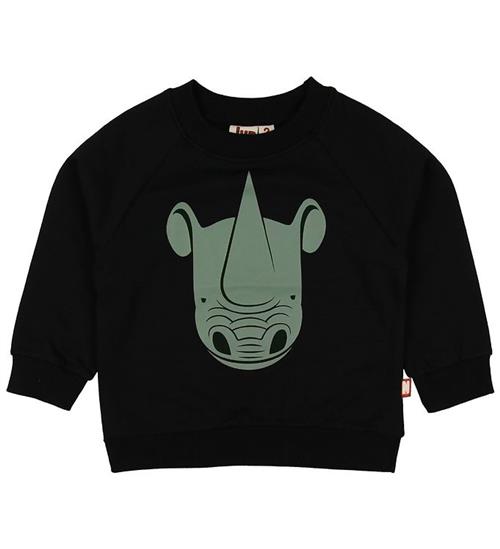 DYR Sweatshirt - Bellow - Sort m. Næsehorn