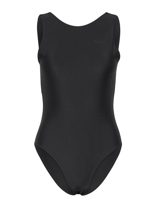 GANNI | Recycled Core Solid Sporty Swimsuit | 36
