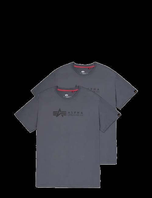 Alpha Industries | Alpha Label T-Shirt 2 Pack | L