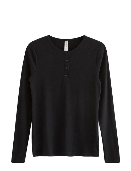 Lindex | Ribbed Long Sleeve Pyjama Top | S