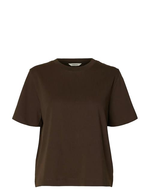 Selected | Slwessential Ss Boxy Tee Noos | M