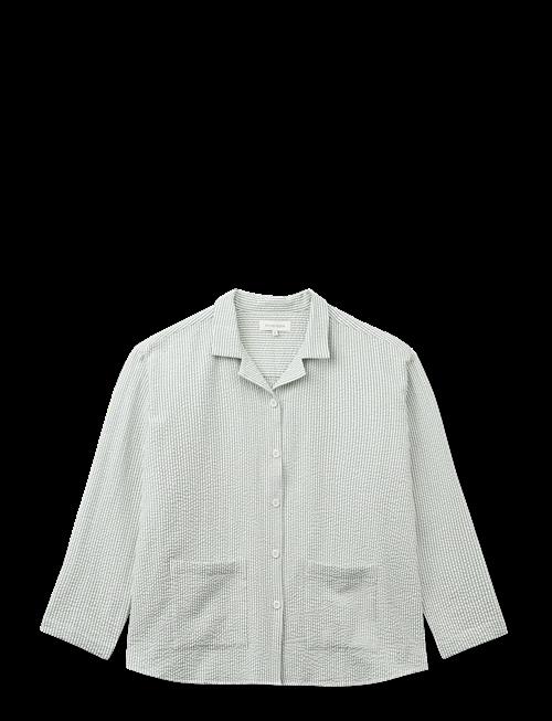 STUDIO FEDER | Silja Shirt - Seersucker | L