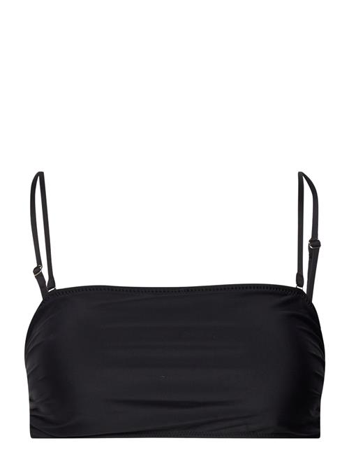 GANNI | Recycled Core Solid Bandeau Bikini Top | 34