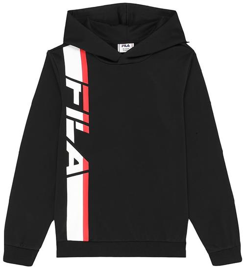 Fila Hættetrøje - Valversi - Sort m. Print