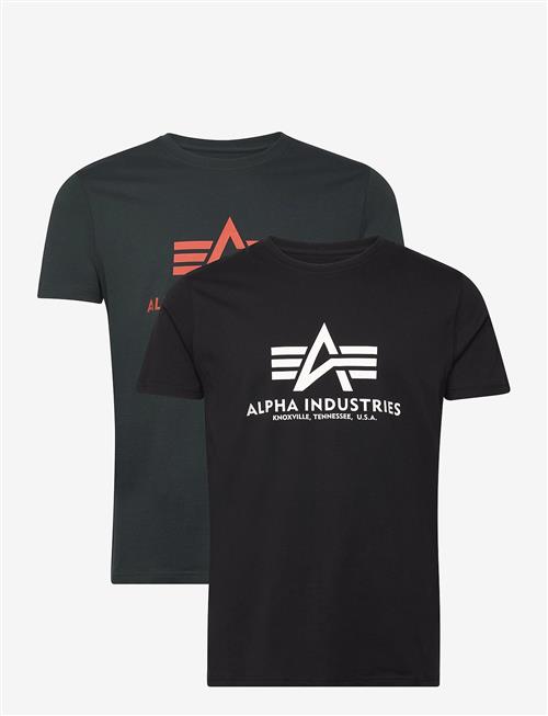 Alpha Industries | Basic T-Shirt Bl 2 Pack | M