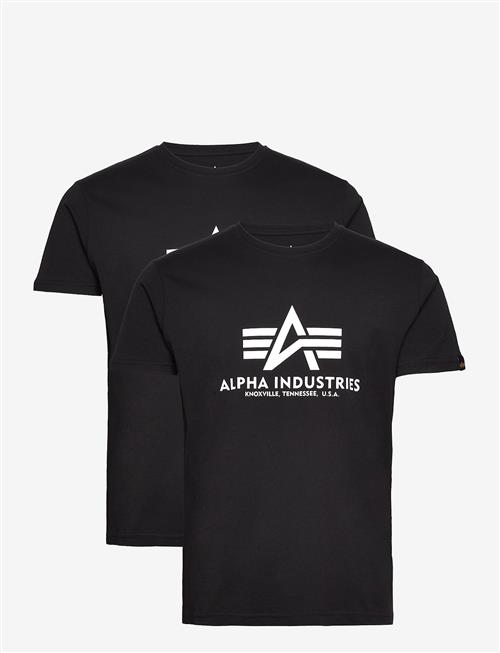 Alpha Industries | Basic T-Shirt Bl 2 Pack | M
