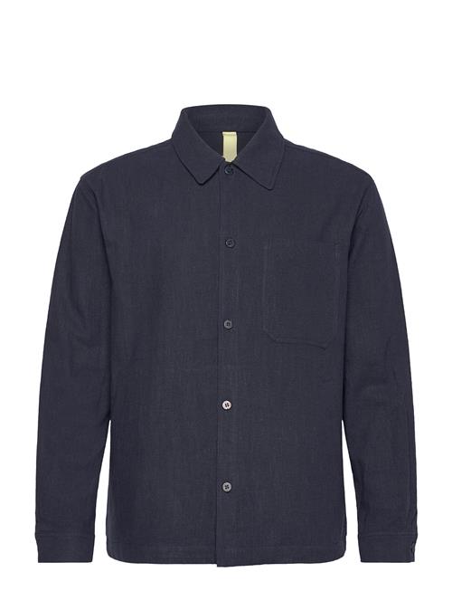 Brixtol Textiles | Frank Linen Dark Navy | XL