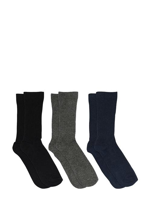 mp Denmark | Fine Cotton Rib Socks 3-Pack | 40/42