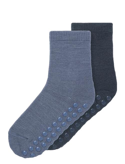 name it | Nmmwak Wo/Bl 2P Sock W/Non Skid | 28-30