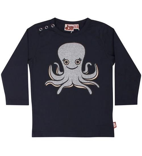 DYR-Cph Bluse - Dyrcritter Baby - Navy Blæksprutte