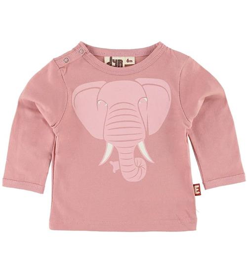 DYR Bluse - Critter - Rose Glow m. Elefant