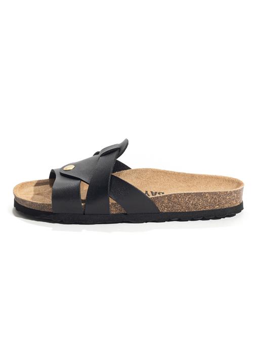 Bayton Pantoletter 'BASELITZ'  beige / sort