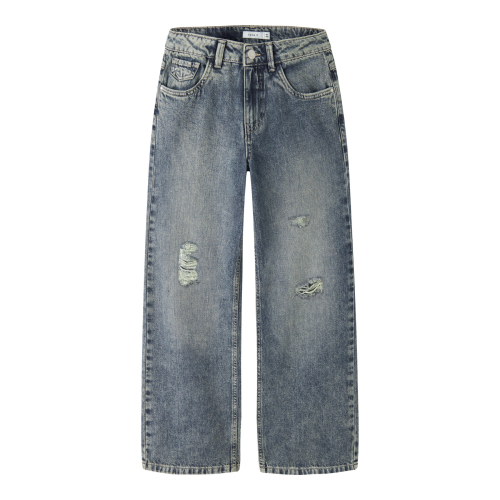 NAME IT Wide Jeans Rose Vintage Medium Blue Denim