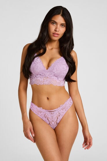Hunkemöller Brasilianske trusser Andrea Lilla